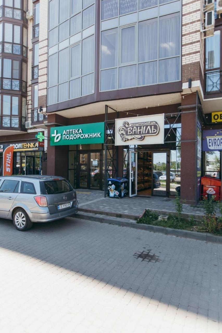 Atlant Luxury Family Apart Поряд З Тц Депот, Безконтактне Заселення 체르니우치 외부 사진