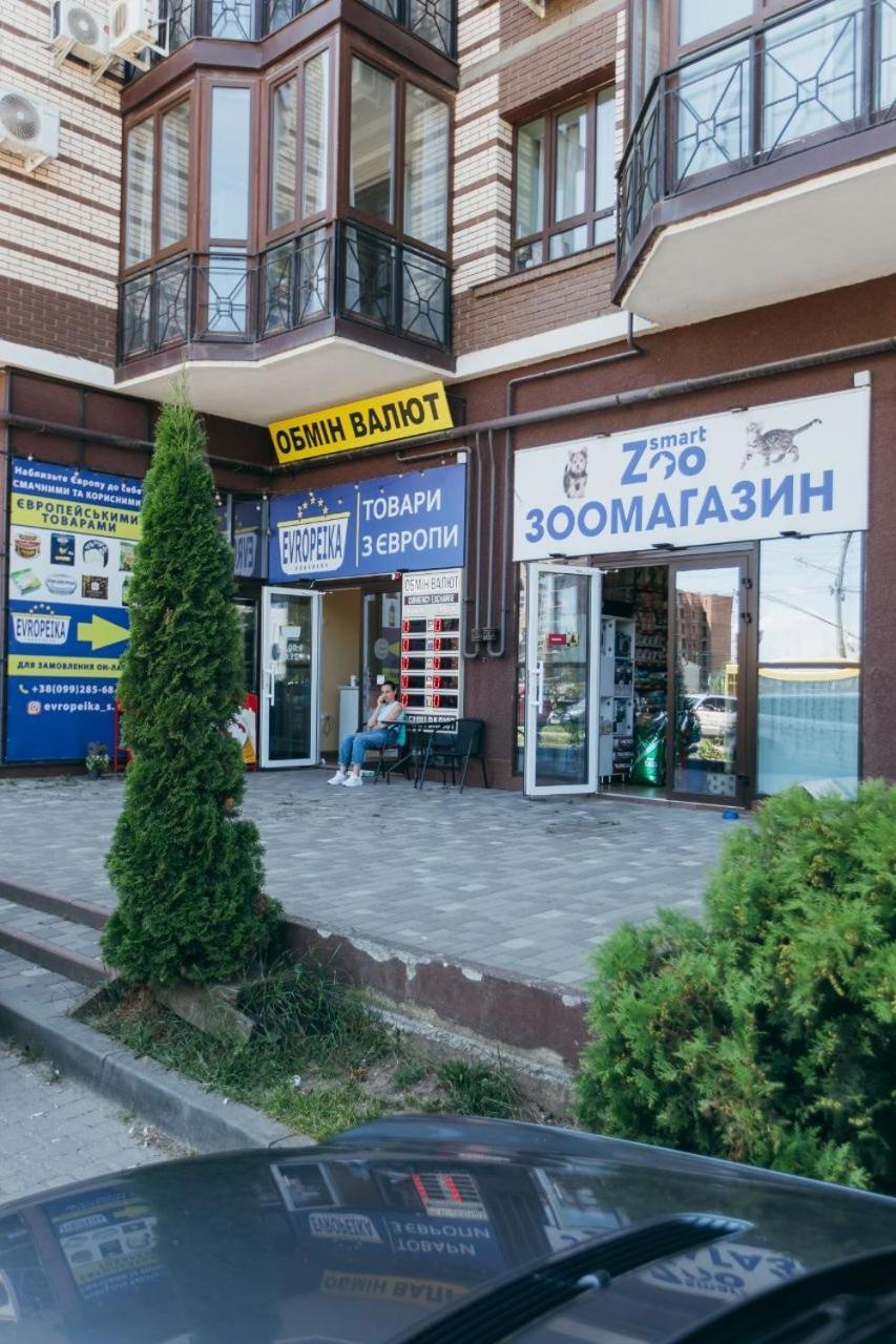Atlant Luxury Family Apart Поряд З Тц Депот, Безконтактне Заселення 체르니우치 외부 사진